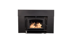 Buck Stove 91 Wood Insert With Blower - Heats 3200 Sq Ft And Black Door