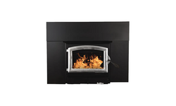 Buck Stove 21 Wood Insert Wit Blower - Heats 1800 Sq Ft And Pweter Door