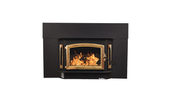 Buck Stove 81 Wood Insert With Blower - Heats 2700 Sq Ft And Gold Door