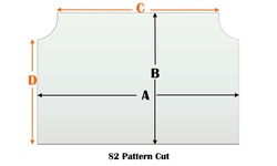 S2 Specialty cut pyroceramic glass for wood stoves