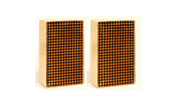 CC-161 Set of 2 Rectangular Uncanned Catalytic Combustor, 1.9" x 6.8" x 2.5"